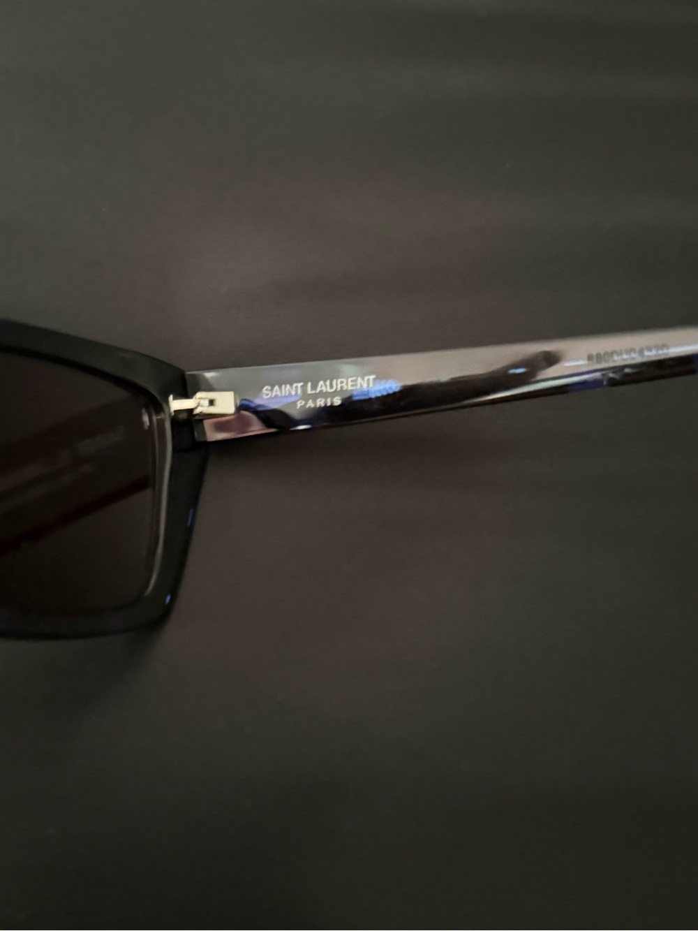Saint Laurent Sunglasses SL 276 Mica Tortoise Blue/Black - Picture 3 of 5